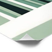 Tranquil Silhouet Bos Perfect Poster (Hoek)