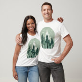 Tranquil Silhouet Bos T-shirt (Unisex)