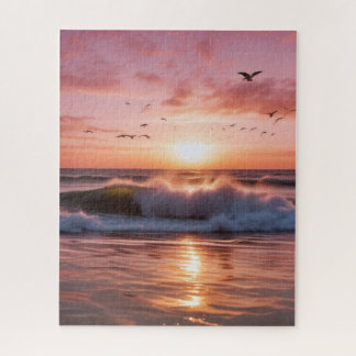 Tranquil Sunset Ocean Puzzel (520 stuks) Legpuzzel