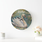 Tranquil Swan Serenade Grote Klok (Huis)
