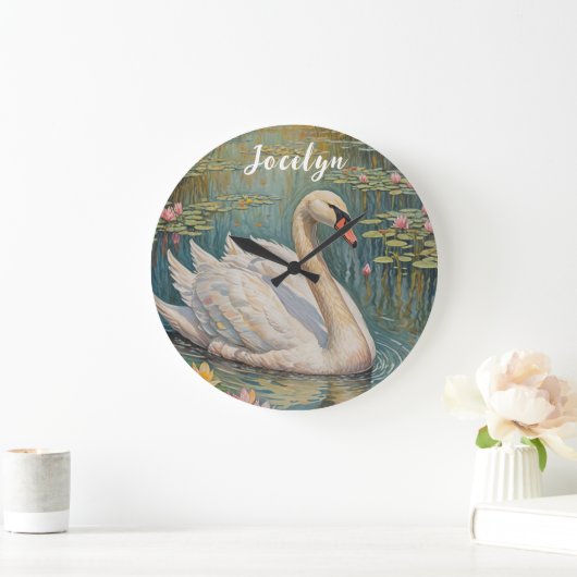 Tranquil Swan Serenade Grote Klok (Huis)