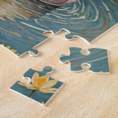 Tranquil Swan Serenade Legpuzzel (Zijkant)