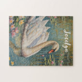 Tranquil Swan Serenade Legpuzzel (Horizontaal)