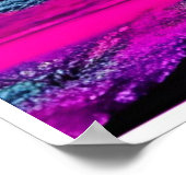 TRANQUIL TEPEE - stille stilte. bewerkbare tekst Poster (Hoek)