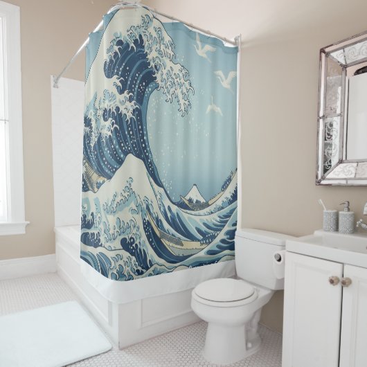 Tranquil Tides Shower Curtain Douchegordijn (In situ)
