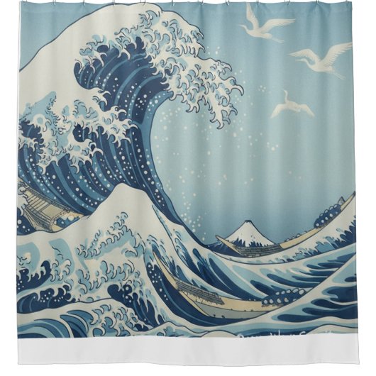 Tranquil Tides Shower Curtain Douchegordijn (Voorkant)