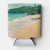 Tranquil Tropical Island Beach Blikjeskoeler (Voorkant)