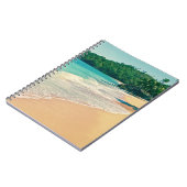 Tranquil Tropical Island Beach Notitieboek (Linkerzijde)