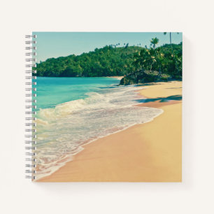 Tranquil Tropical Island Beach Notitieboek