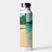 Tranquil Tropical Island Beach Waterfles (Rechts)