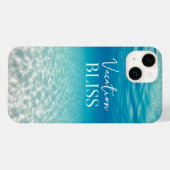 Tranquil Vacation Bliss Relaxing Ocean Underwater Case-Mate iPhone Case (Achterkant (horizontaal))