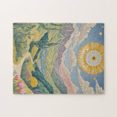 Tranquil Valley: pastellandschap Legpuzzel (Horizontaal)