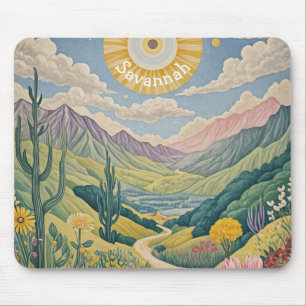 Tranquil Valley: pastellandschap Muismat