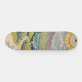 Tranquil Valley: pastellandschap Persoonlijk Skateboard (Horizontaal)