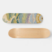 Tranquil Valley: pastellandschap Persoonlijk Skateboard (Horizontaal)
