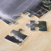 Tranquil verfrissend waterval - 11x14 inch legpuzzel (Zijkant)