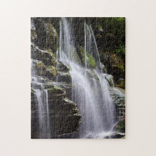 Tranquil verfrissend waterval - 11x14 inch legpuzzel (Verticaal)
