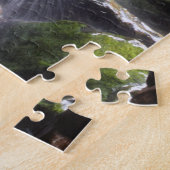 Tranquil verfrissend waterval - 20x20 inch legpuzzel (Zijkant)