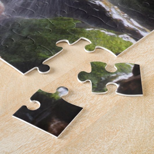 Tranquil verfrissend waterval - 20x30 inch legpuzzel (Zijkant)