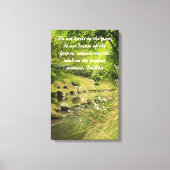 Tranquil vijver canvas print (Voorkant)