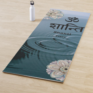 Tranquil Vijver Zen Wit Lotus Yogi Spiritueel Yogamat