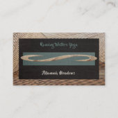 Tranquil voelt kalm Yoga Instructor Visitekaartje (Voorkant)