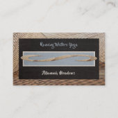 Tranquil voelt kalm Yoga Instructor Visitekaartje (Voorkant)