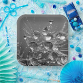 Tranquil Water druppels Borden Papieren Bordje (Feest)