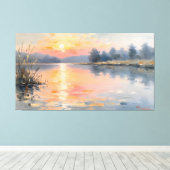 Tranquil Waters Canvas Afdruk (Insitu (Houten vloer))