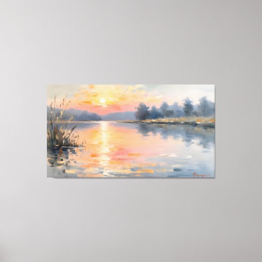 Tranquil Waters Canvas Afdruk (Voorkant)