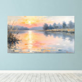 Tranquil Waters Canvas Afdruk (Insitu (Houten vloer))