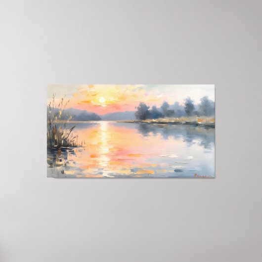 Tranquil Waters Canvas Afdruk (Voorkant)
