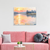 Tranquil Waters Canvas Afdruk (Insitu (Woonkamer))