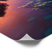 Tranquil Waters in Denemarken Poster (Hoek)