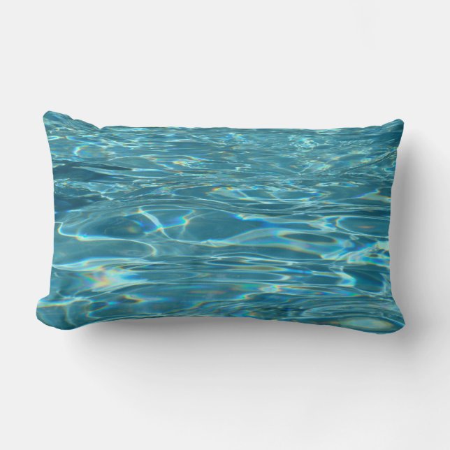 Tranquil Waters Lumbar Sierkussen Kussen (Voorkant)