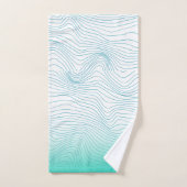 Tranquil Wave Flow Bad Handdoek (Handdoek)