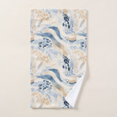 Tranquil Wave Pool Pattern Bad Handdoek (Handdoek)