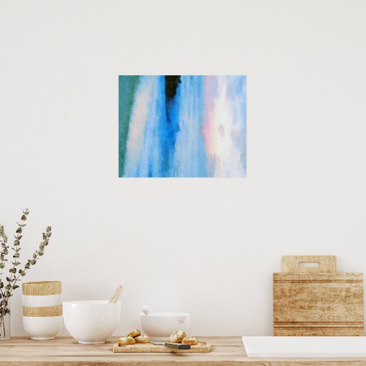 Tranquil Zee Poster (Keuken)