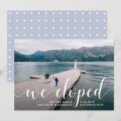 Tranquil Zeeen | We ontwikkelden foto aankondiging (Voorkant / Achterkant)