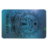 Tranquil Zen Frog Magneet (Horizontaal)