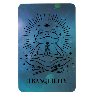 Tranquil Zen Frog Magneet