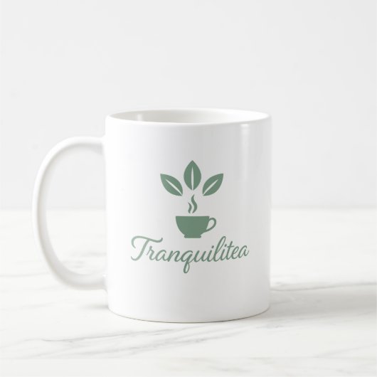 Tranquilitea Funny Calm Tea Lover Koffiemok (Links)