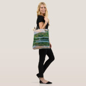 Tranquiliteit bij het meer van Springfield Evening Tote Bag (Op model)