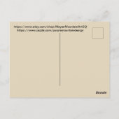 Tranquiliteit Briefkaart (Achterkant)