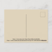 Tranquiliteit Briefkaart (Achterkant)