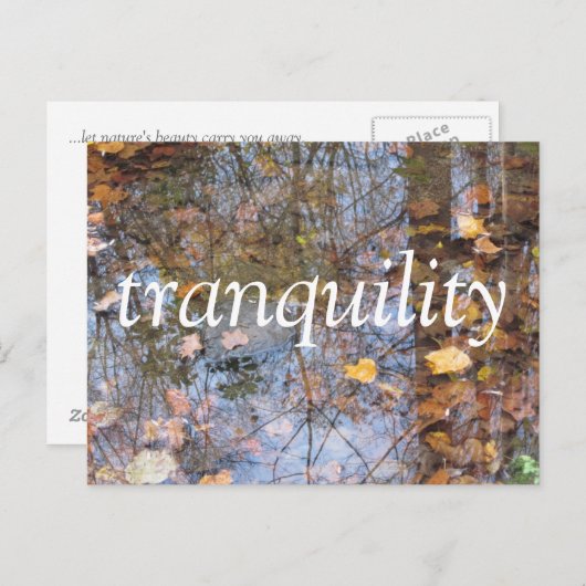 Tranquiliteit Briefkaart (Voorkant / Achterkant)