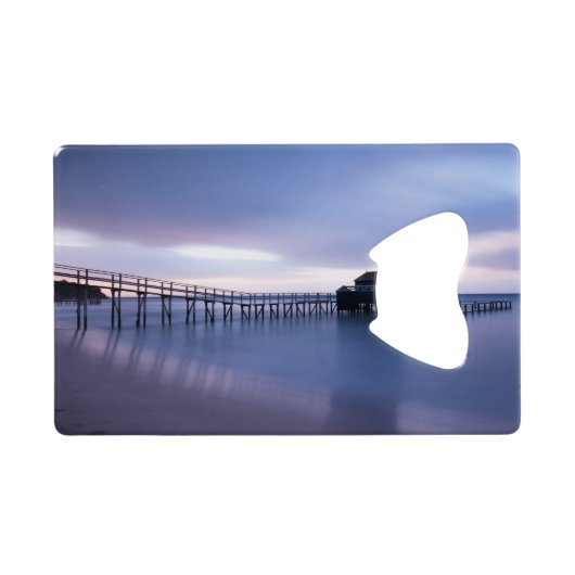 Tranquiliteit Creditkaart Flessenopener (Achterkant Horizontaal)
