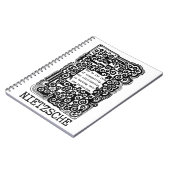 "TRANQUILITEIT EN barbaarsheid", citaat van Nietzs Notitieboek (Linkerzijde)