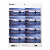 Tranquiliteit Etiket (Full Sheet)