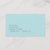 Tranquiliteit II Visitekaartje (Achterkant)